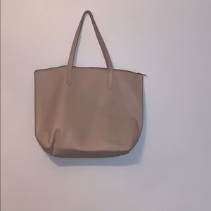 Gorgeous leather blush cuyana tote purse bag